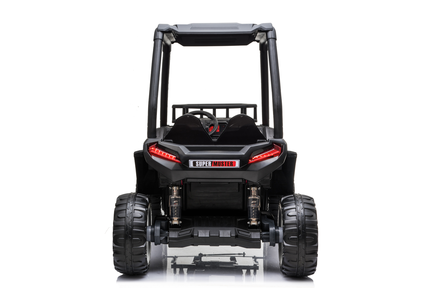 24V 4x4 Freddo Toys Off Road UTV 2 Seater Ride on Red-3