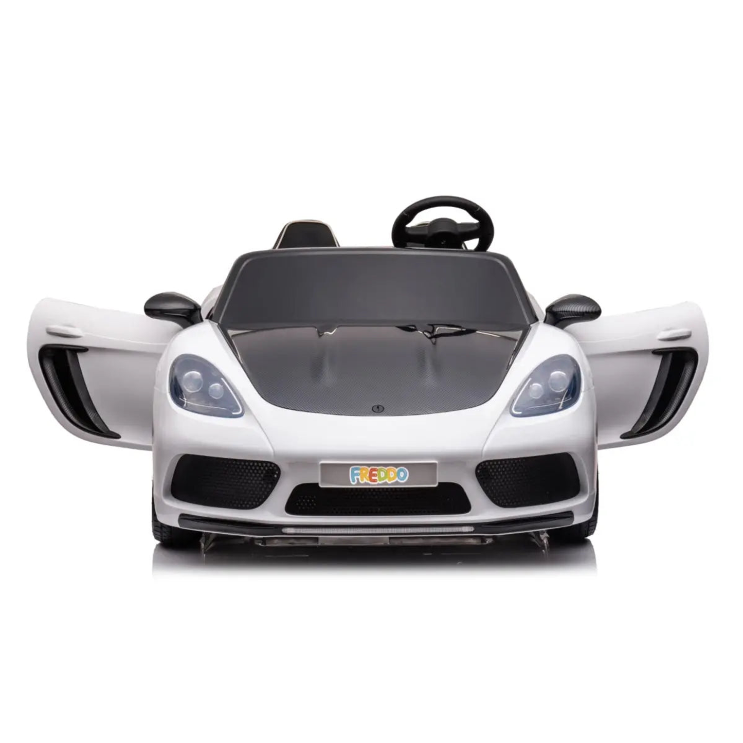 48V Freddo Rocket: World's Fastest 2-Seater Kids' White-4