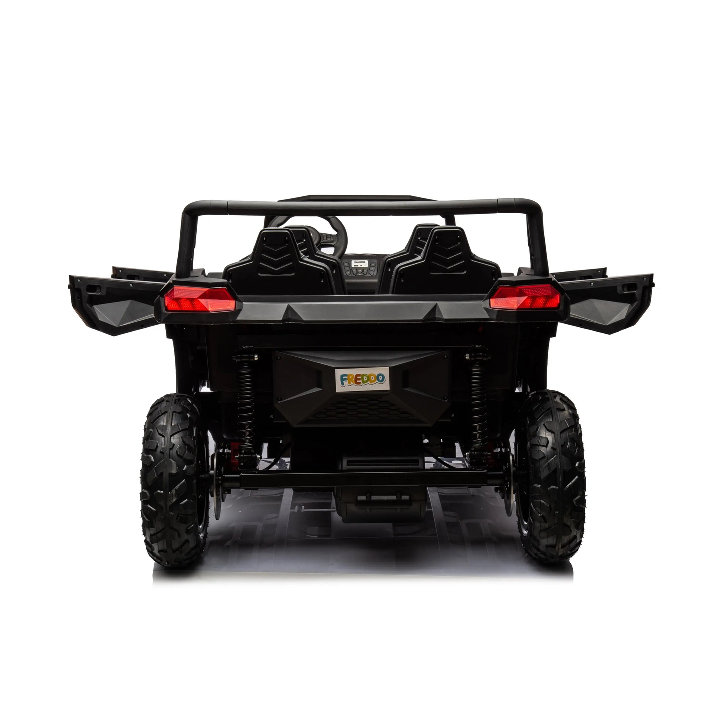 48V Freddo Beast XL: World's Fastest Kids' 4-Seater Black-3