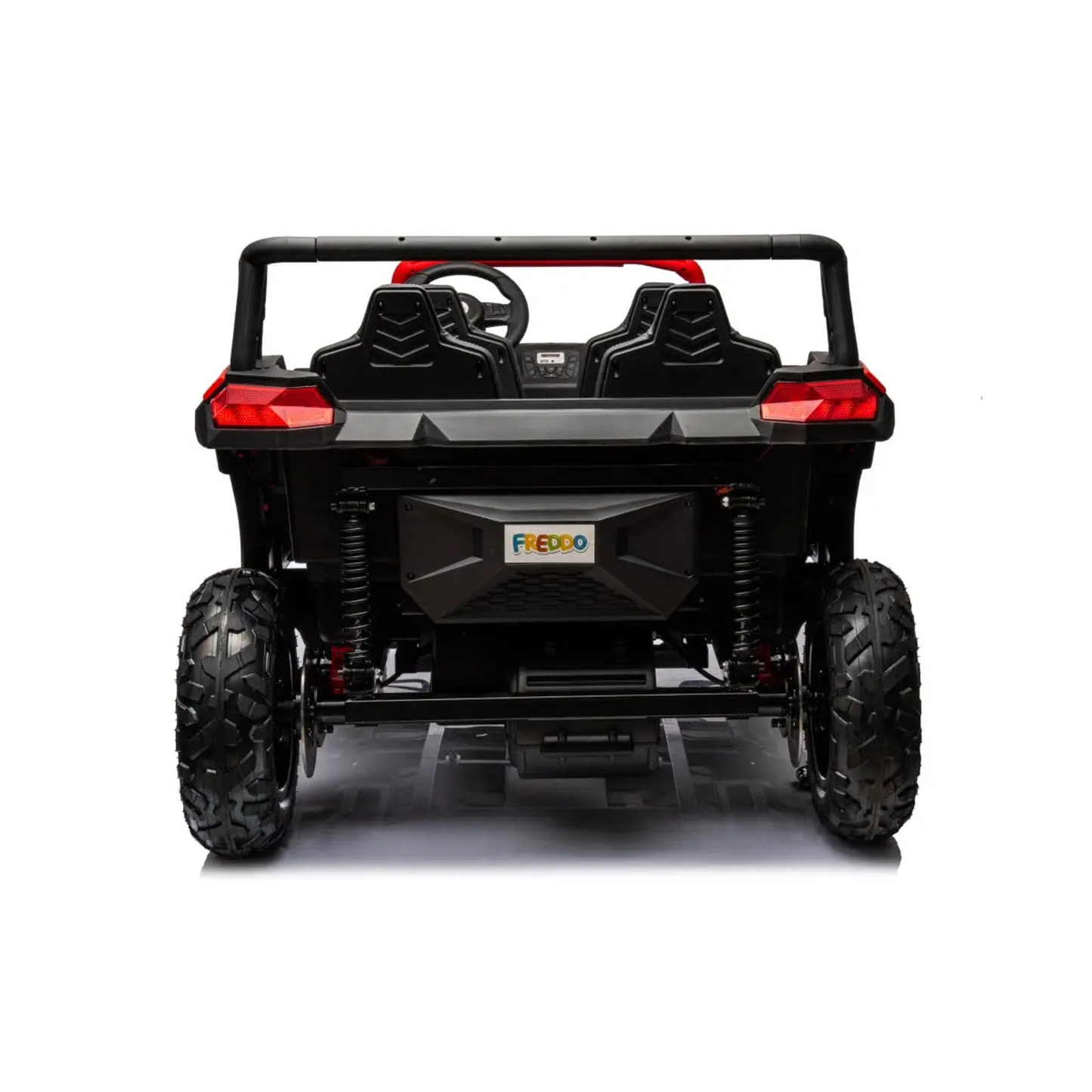 48V Freddo Beast XL: World's Fastest Kids' 4-Seater Red-3