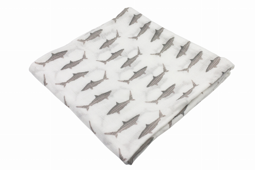 Baby Shark Swaddle-4