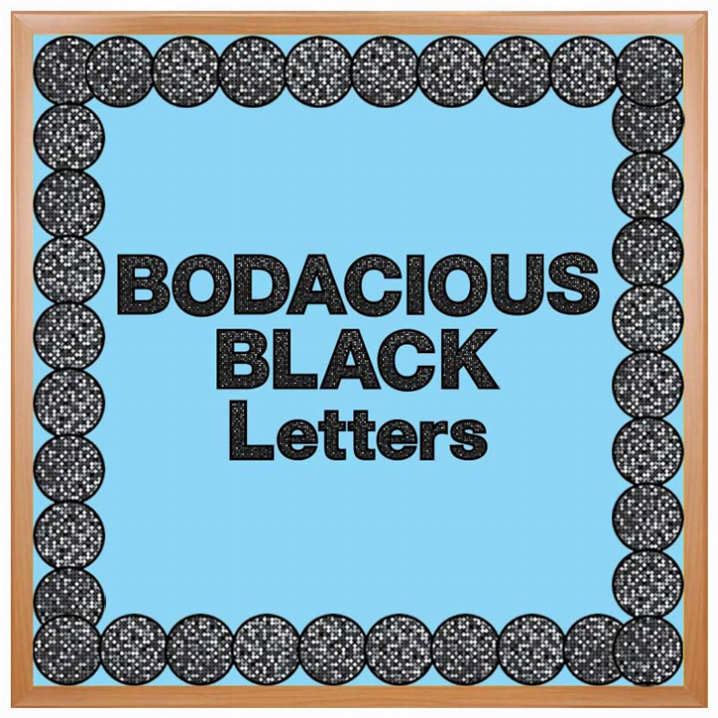 Bodacious Black Punch-Out Letters-2