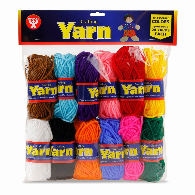 Assorted Yarn Pack (12 Colors)-5