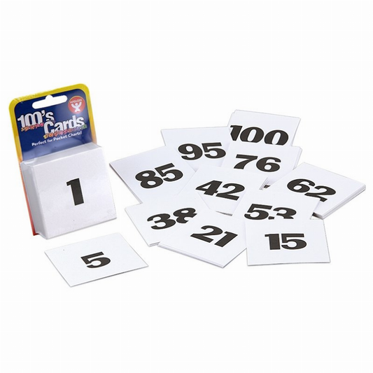 100's Cards - Numbers 1-120