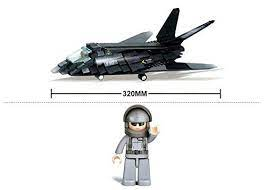 Air Force Stealth Bomber Building Brick Kit (209 Pcs)-4