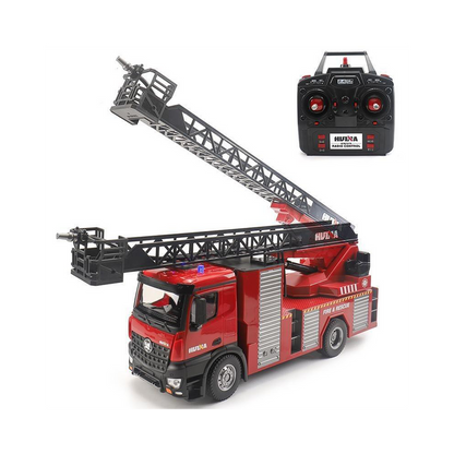 Radio Control Fire Truck, Sprays Water (1:14 Scale)-2