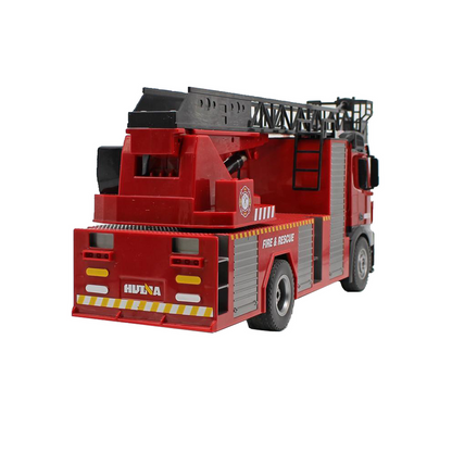 Radio Control Fire Truck, Sprays Water (1:14 Scale)-4