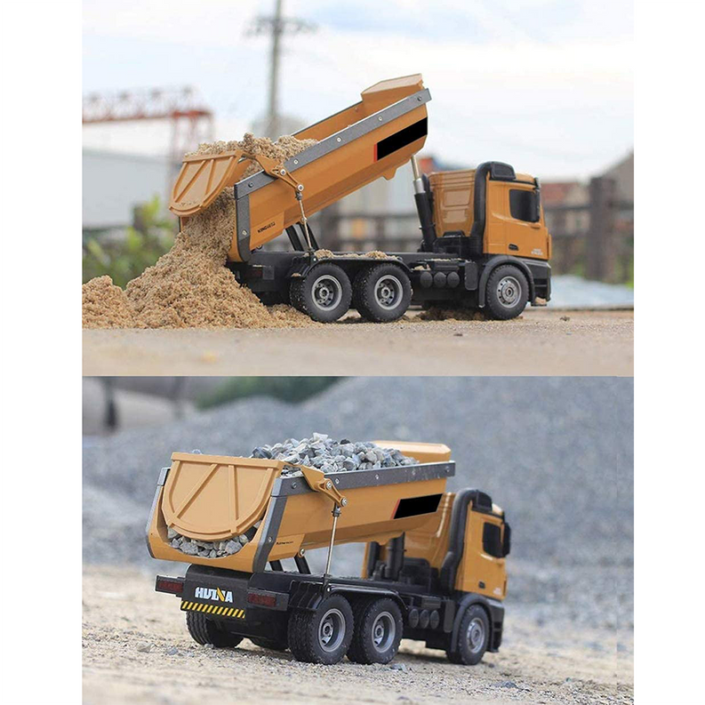 Dump Truck RC 10 Channel Construction Radio Control Model (1:14 Scale)-4