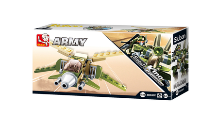 Army Transformer 6-in-1 Building Brick Display Set (448 Pcs)-5