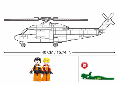 "The Rescue" Medivac Coast Guard Helicopter (402 pcs)-3