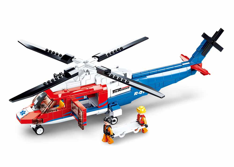 "The Rescue" Medivac Coast Guard Helicopter (402 pcs)-4