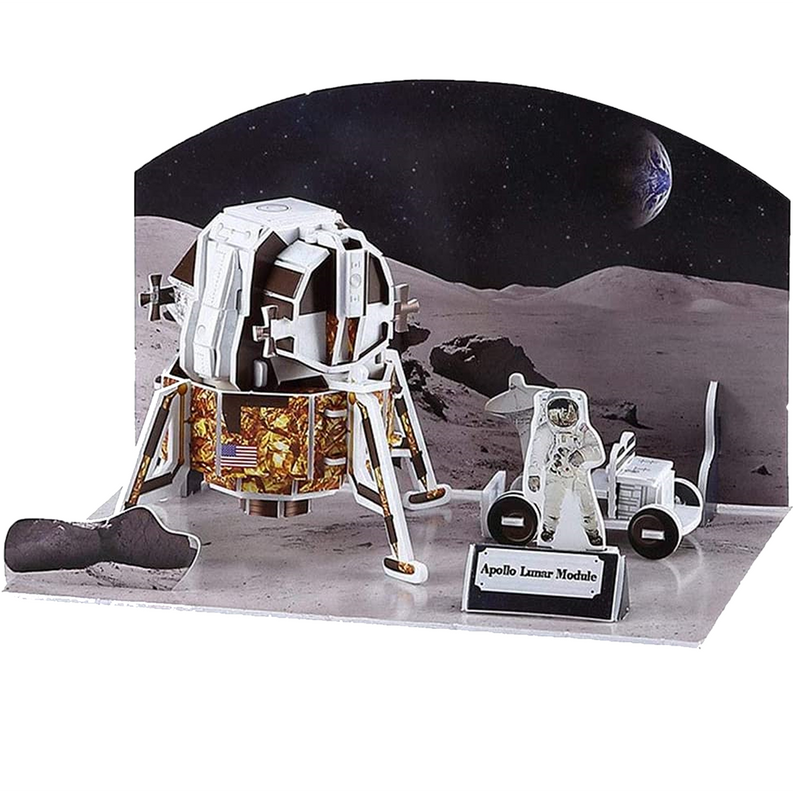 3D Puzzle Apollo Lunar Module (45pcs)-2