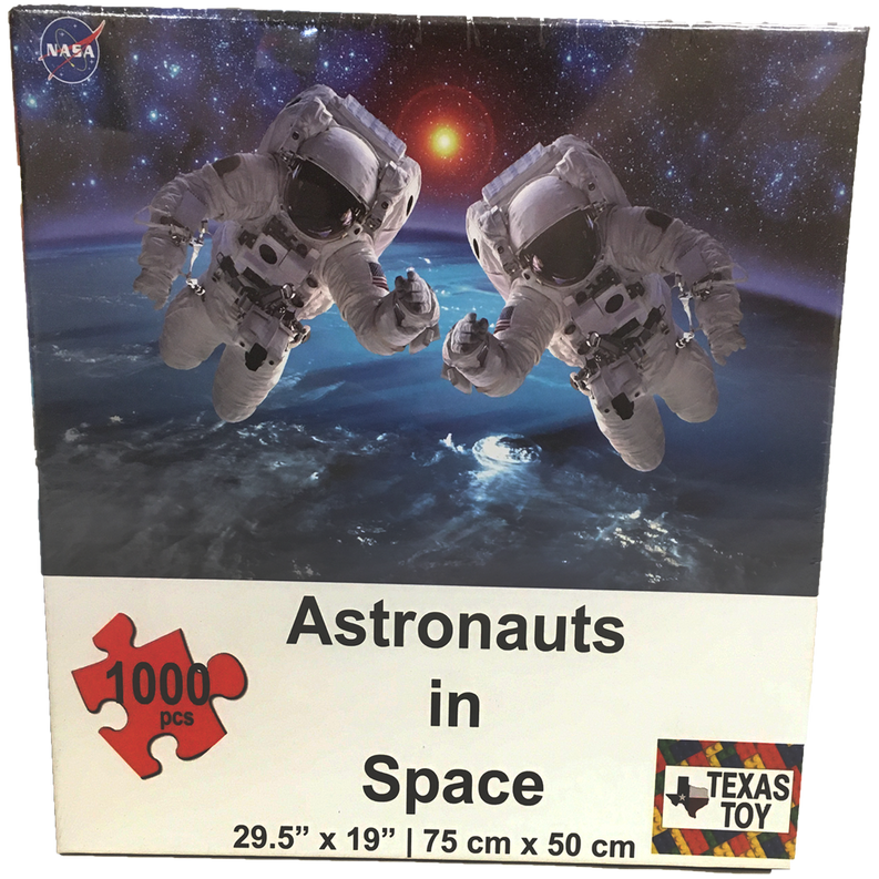 Astronauts in Space Cardboard Puzzle (1000 pieces)