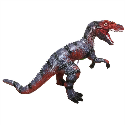 Velociraptor 17" Vinyl Dinosaur Figurine with Sound Effects