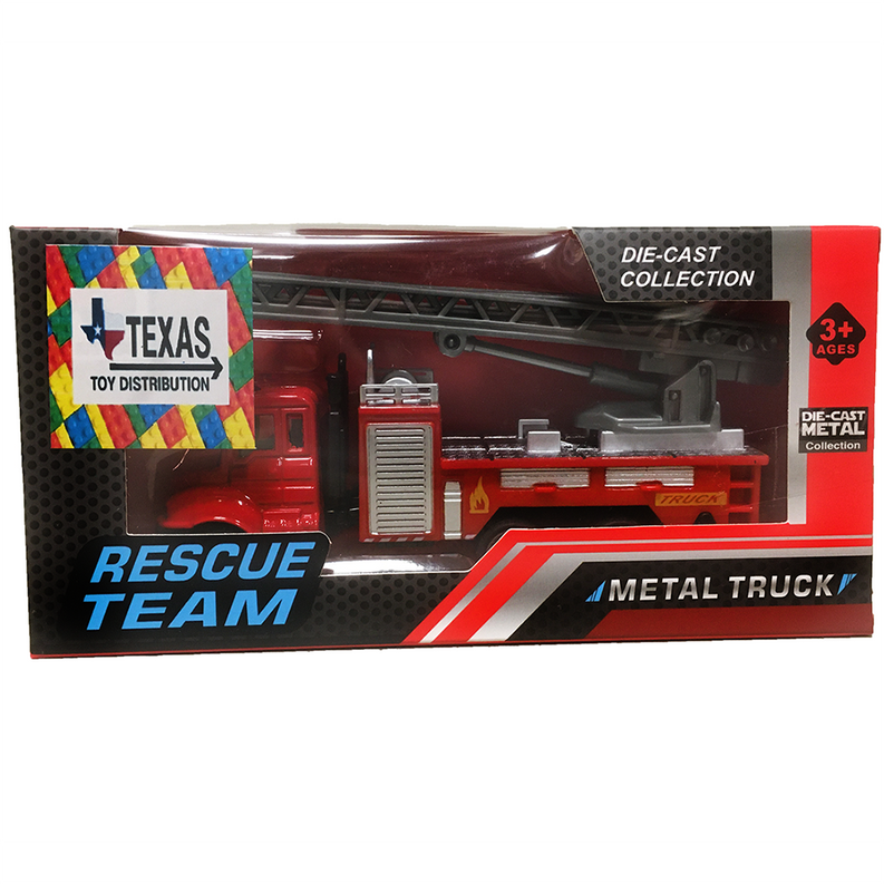 Die-Cast Fire Vehicles in Collector's Box, 3 Styles-4