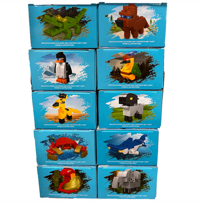 Animal Building Brick 10-in-1 Display Set-2