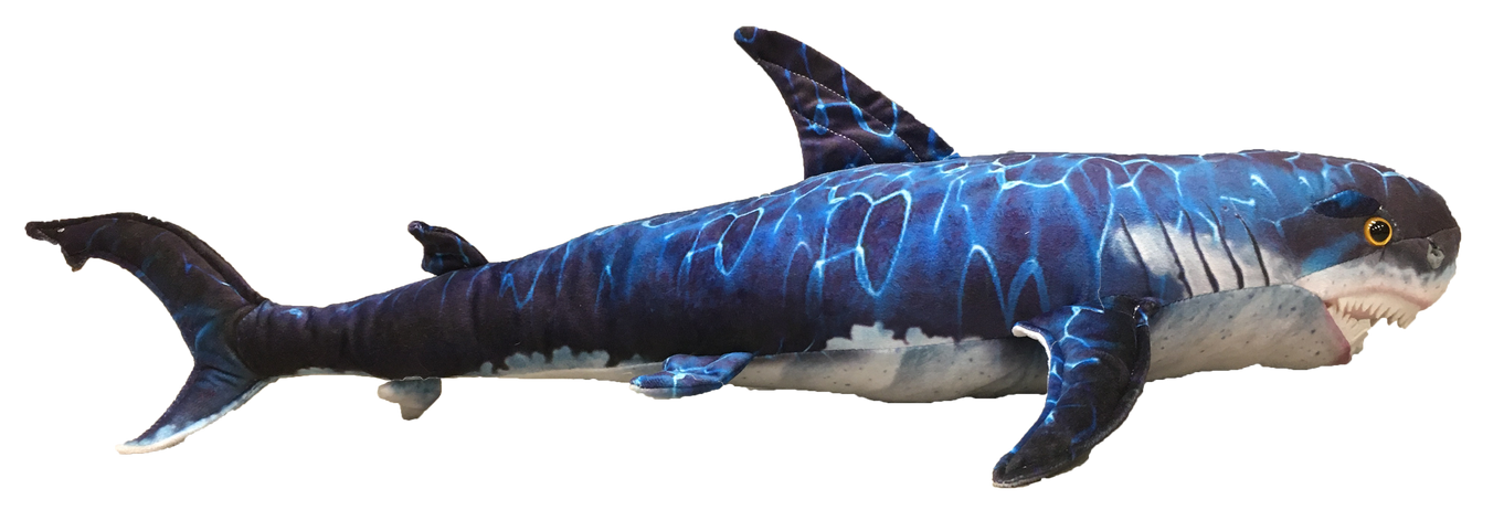 Blue Shark 29" Aquatic Plush Ocean Stuffed Animal-3