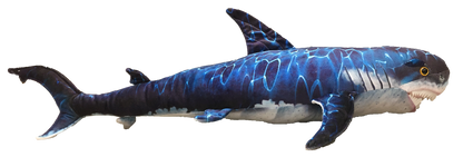 Blue Shark 29" Aquatic Plush Ocean Stuffed Animal-3