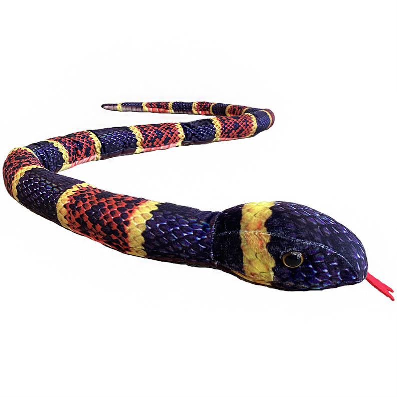 Coral Snake 6.5" Foot Plush Stuffed Animal