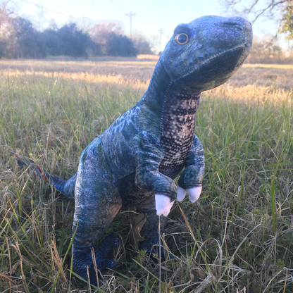 Velociraptor 19.5" Plush Dinosaur Stuffed Animal-6