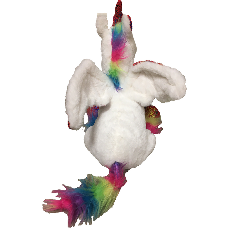 Colorful Unicorn 14" Plush Stuffed Animal-3