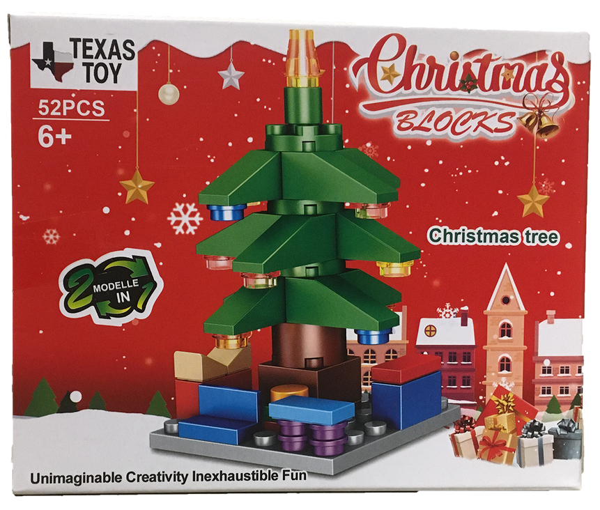 Christmas Tree Building Brick Kit (52 pcs)