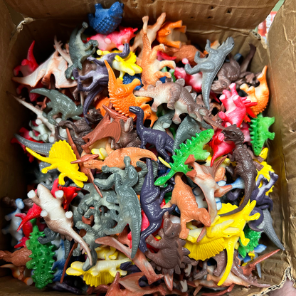 Bulk 2" Dinosaur Jurassic Figurines, By the Pound-2