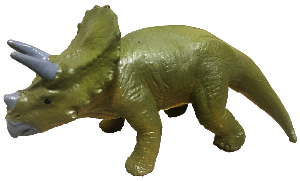 Dinosaur Assortment A, 3" Dinos in Clear Container 6pcs-2