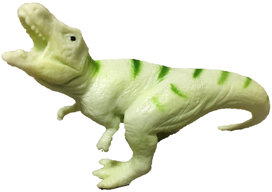 Dinosaur Assortment A, 3" Dinos in Clear Container 6pcs-7