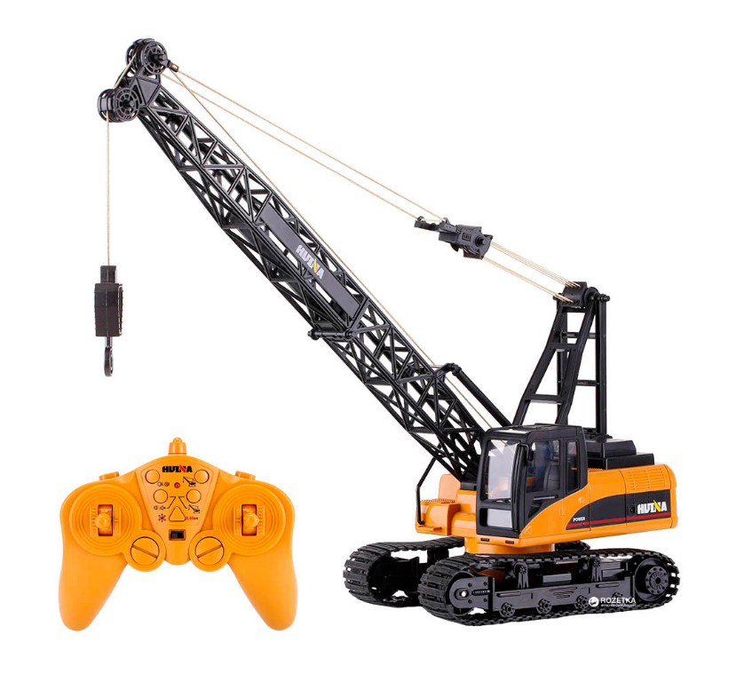 Crane On A Track With Die Cast Arm 2.4 Ghz And Rechargeable Batteries-2