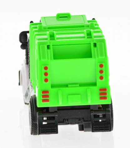 2.4G 1:64 scale RC Garbage Truck with lights and sound-6