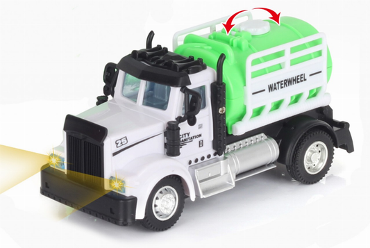 2.4G 1:64 scale RC Water Truck with lights and sound