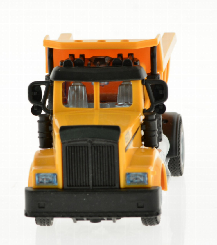 2.4G 1:64 scale RC Engineering Dump Truck with lights and sound-3