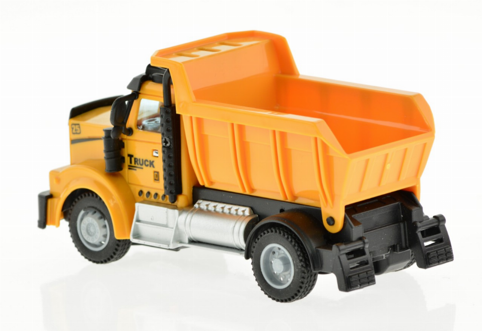 2.4G 1:64 scale RC Engineering Dump Truck with lights and sound-4