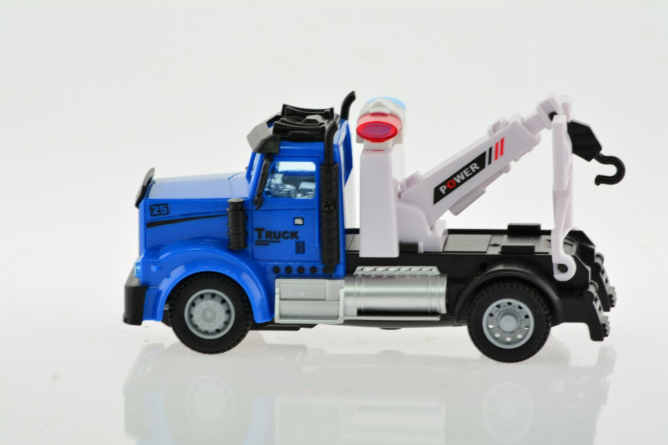 2.4G 1:64 scale RC Transport Tow Truck with lights and sound-2