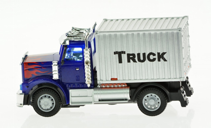 2.4G 1:64 scale RC Transportation container Truck with lights and sound-2