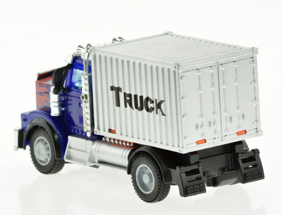 2.4G 1:64 scale RC Transportation container Truck with lights and sound-3