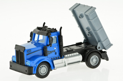 2.4G 1:64 scale RC Transportation Dump Truck with lights and sound-4