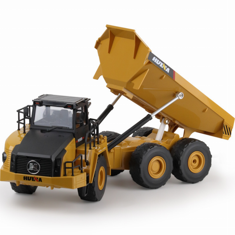 1:24 Scale 9 Channel Fully Articulated Dump Truck With 2.4 Ghz Remote And Rechargeable Battereis-2