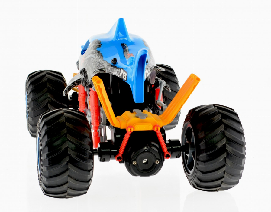 2.4G 1:10 RC Shark with smoking function and running engine-5