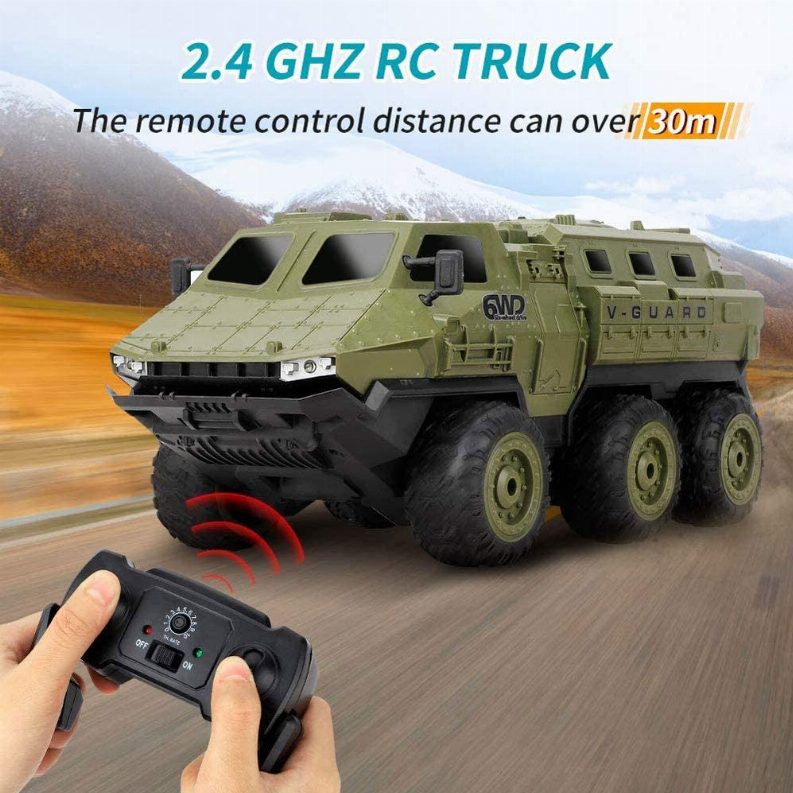 6WD enclosed armored trops carrier-3