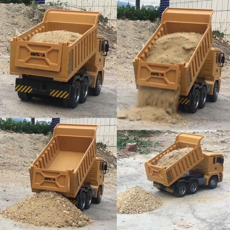 2.4G 1:18 6Ch RC Dump Truck-5