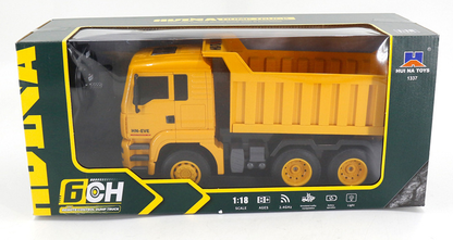 2.4G 1:18 6Ch RC Dump Truck-7