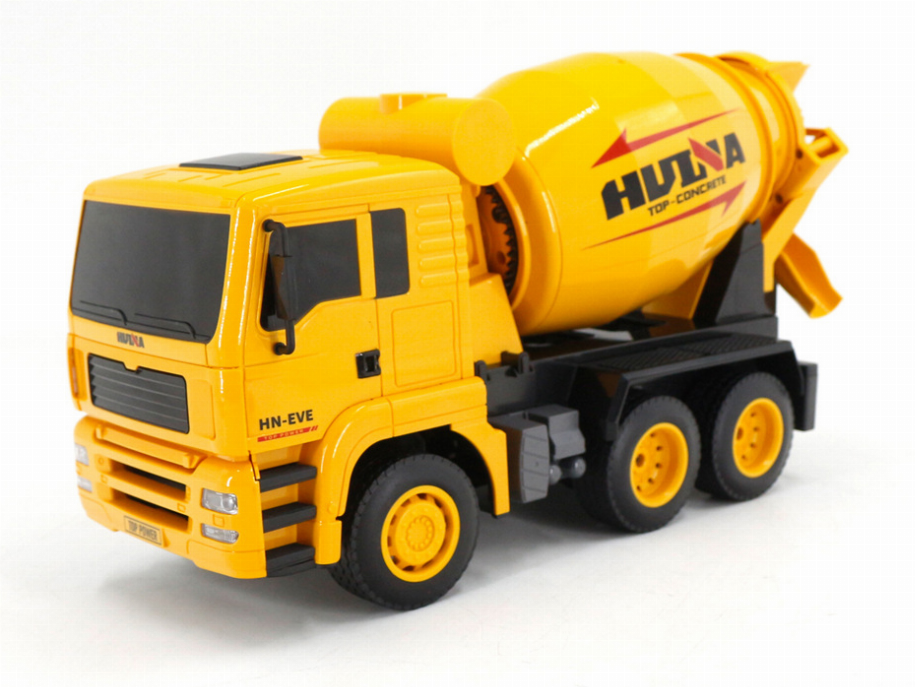 2.4G 1:18 6Ch RC Cement Mixer Truck-2