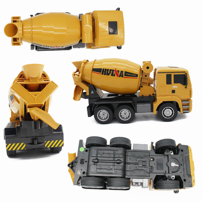 2.4G 1:18 6Ch RC Cement Mixer Truck-8