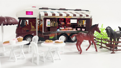 2.4 G Safari Rv With Lights, Sound And Horses-2