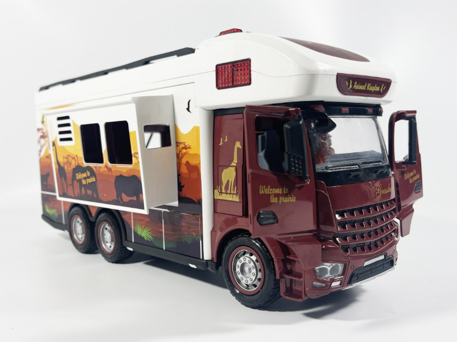 2.4 G Safari Rv With Lights, Sound And Horses-5