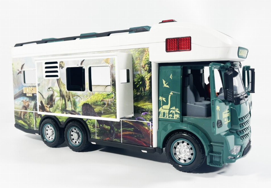 2.4G Jurassic Rv With Lights, Sound And Dinosaurs-4