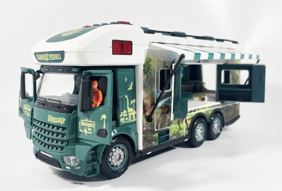 2.4G Jurassic Rv With Lights, Sound And Dinosaurs-5