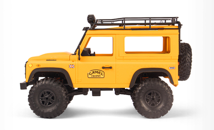 1:10 Scale Land Rover "Camel Trophy" Suv With Lights, 2.4 Ghz And Rechargeable Batteires-2